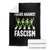 Walking Frog Against Fascism Throw Blanket Frogs Band Resistance Protest - Print Your Wear