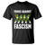 Walking Frog Against Fascism T Shirt Frogs Band Resistance Protest - Print Your Wear