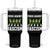 Walking Frog Against Fascism Tumbler With Handle Frogs Band Resistance Protest TS02 One Size: 40 oz Black Print Your Wear