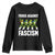 Walking Frog Against Fascism Youth Sweatshirt Frogs Band Resistance Protest - Print Your Wear