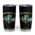 Portland On Ice 2025 Tumbler Cup Resist Frog and Inflatable Animals Protest Sarcastic Politics TS02 Black Print Your Wear
