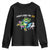 Portland On Ice 2025 Youth Sweatshirt Resist Frog and Inflatable Animals Protest Sarcastic Politics TS02 Black Print Your Wear