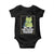 Only You Can Prevent Fascism Patriotic Frog Baby Onesie Resist Protest Poster - Print Your Wear