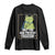 Only You Can Prevent Fascism Patriotic Frog Long Sleeve Shirt Resist Protest Poster - Print Your Wear
