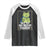 Only You Can Prevent Fascism Patriotic Frog Raglan Shirt Resist Protest Poster - Print Your Wear