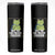 Only You Can Prevent Fascism Patriotic Frog Skinny Tumbler Resist Protest Poster TS02 Black Print Your Wear