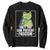 Only You Can Prevent Fascism Patriotic Frog Sweatshirt Resist Protest Poster - Print Your Wear