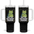Only You Can Prevent Fascism Patriotic Frog Tumbler With Handle Resist Protest Poster TS02 One Size: 40 oz Black Print Your Wear