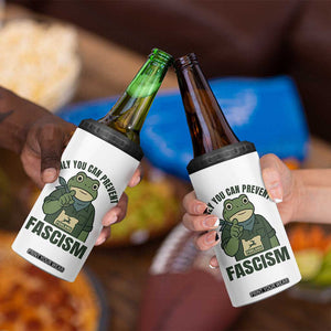 Only You Can Prevent Fascism Portland Frog 4 in 1 Can Cooler Tumbler Resist Protest Forest Ranger TS02 Print Your Wear