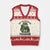 Only You Can Prevent Fascism Portland Frog V-Neck Knit Sweater Vest Resist Protest Forest Ranger - Print Your Wear