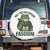 Only You Can Prevent Fascism Portland Frog Spare Tire Cover Resist Protest Forest Ranger - Print Your Wear