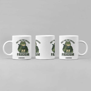 Only You Can Prevent Fascism Portland Frog Coffee Mug Resist Protest Forest Ranger TS02 Print Your Wear