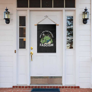 Only You Can Prevent Fascism Portland Frog Garden Flag Resist Protest Scenic Edition TS02 Print Your Wear