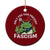 Only You Can Prevent Fascism Portland Frog Ceramic Ornament Resist Protest Scenic Edition - Print Your Wear