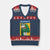We Can Do It Rosie Frog V-Neck Knit Sweater Vest Resist Protest Parody Feminist Retro Poster - Print Your Wear