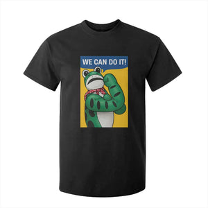 We Can Do It Rosie Frog T Shirt For Kid Resist Protest Parody Feminist Retro Poster - Print Your Wear