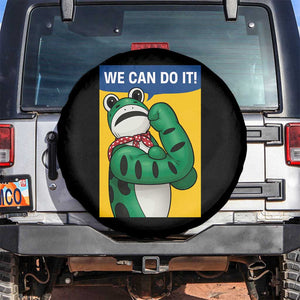 We Can Do It Rosie Frog Spare Tire Cover Resist Protest Parody Feminist Retro Poster - Print Your Wear