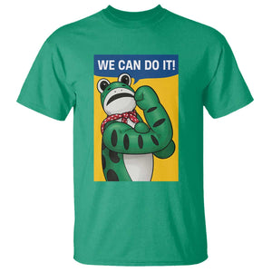 We Can Do It Rosie Frog T Shirt Resist Protest Parody Feminist Retro Poster TS02 Irish Green Print Your Wear