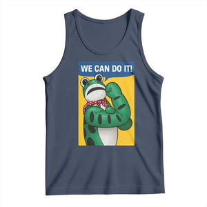 We Can Do It Rosie Frog Tank Top Resist Protest Parody Feminist Retro Poster - Print Your Wear