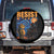 Starry Night Resist Frog Spare Tire Cover Resistance Protest Surreal Art Graphic - Print Your Wear
