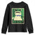 Frog Resist Poster Graphic Youth Sweatshirt Portland Resistance Protest Minimalist TS02 Black Print Your Wear