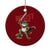 Sword Wielding Frog Resistance Ceramic Ornament Resist Protest No Kings - Print Your Wear