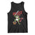 Sword Wielding Frog Resistance Tank Top Resist Protest No Kings - Print Your Wear