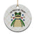 In Frog We Trust Ceramic Ornament Patriotic Portland Frogs Protest American Flag - Print Your Wear