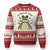 In Frog We Trust Ugly Christmas Sweater Patriotic Portland Frogs Protest American Flag TS02 Beige Red Print Your Wear