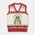 In Frog We Trust V-Neck Knit Sweater Vest Patriotic Portland Frogs Protest American Flag TS02 Beige Red Print Your Wear