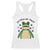 In Frog We Trust Racerback Tank Top Patriotic Portland Frogs Protest American Flag - Print Your Wear