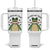 In Frog We Trust Tumbler With Handle Patriotic Portland Frogs Protest American Flag TS02 One Size: 40 oz White Print Your Wear