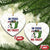 In Frog We Trust Ceramic Ornament Patriotic Portland Frogs Protest TS02 Print Your Wear