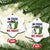 In Frog We Trust Ceramic Ornament Patriotic Portland Frogs Protest TS02 Print Your Wear