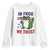 In Frog We Trust Youth Sweatshirt Patriotic Portland Frogs Protest TS02 White Print Your Wear