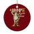 Stencil Protest Frog Ceramic Ornament Hope Against the Regime Portland Inflatable Resistance - Print Your Wear