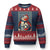 No Hope Without Hop Ugly Christmas Sweater Ribbit Resist Repeat Resistance Frog Protest Pop Art Graphic - Print Your Wear