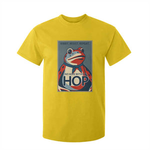 No Hope Without Hop T Shirt For Kid Ribbit Resist Repeat Resistance Frog Protest Pop Art Graphic TS02 Daisy Print Your Wear
