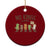 No Kings in America Ceramic Ornament Resist Protest Cute Animal Resistance March - Print Your Wear
