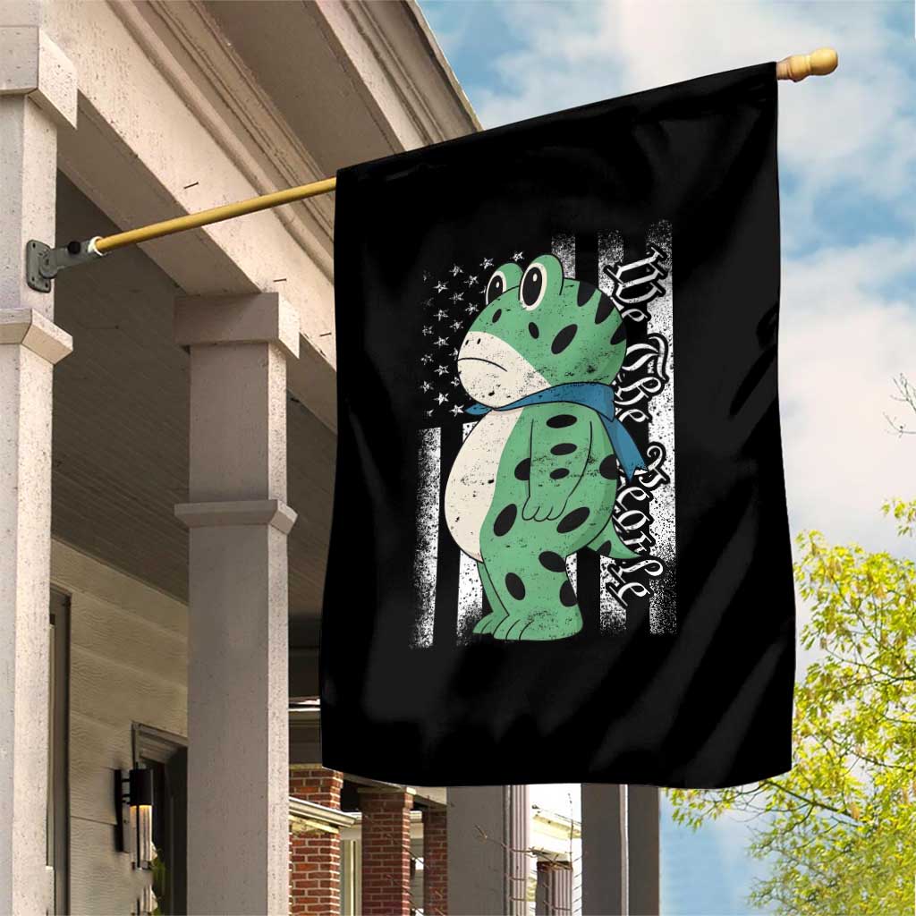 We The People Portland Frog Garden Flag Patriotic Protest American Flag TS02 Print Your Wear