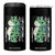 We The People Portland Frog 4 in 1 Can Cooler Tumbler Patriotic Protest American Flag TS02 One Size: 16 oz Black Print Your Wear