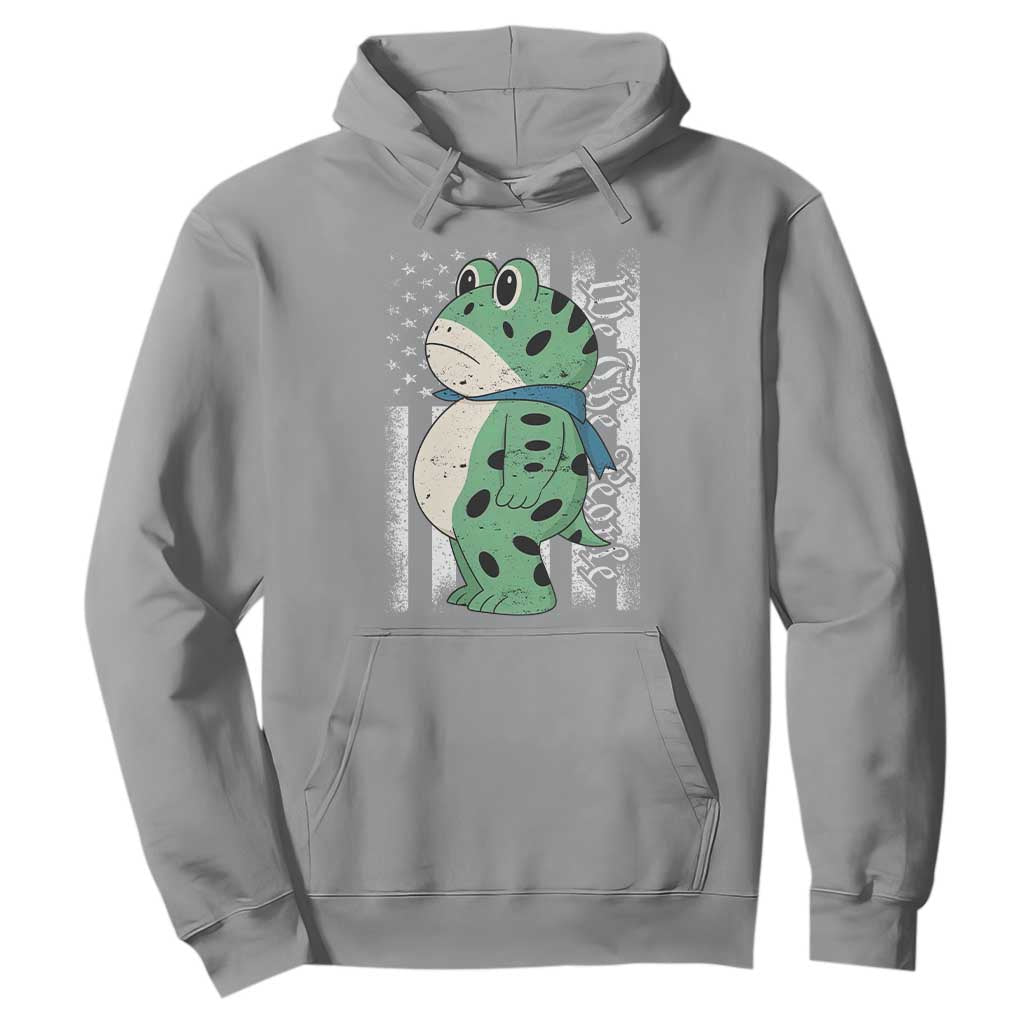We The People Portland Frog Hoodie Patriotic Protest American Flag TS02 Sport Gray Print Your Wear