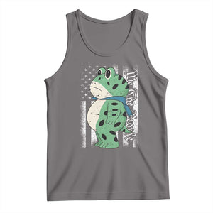 We The People Portland Frog Tank Top Patriotic Protest American Flag TS02 Deep Heather Print Your Wear