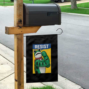 Resist Rosie Frog Garden Flag Protest Parody Feminist Retro Poster - Print Your Wear