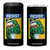 Resist Rosie Frog 4 in 1 Can Cooler Tumbler Protest Parody Feminist Retro Poster - Print Your Wear