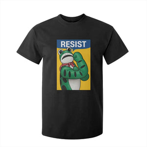 Resist Rosie Frog T Shirt For Kid Protest Parody Feminist Retro Poster - Print Your Wear