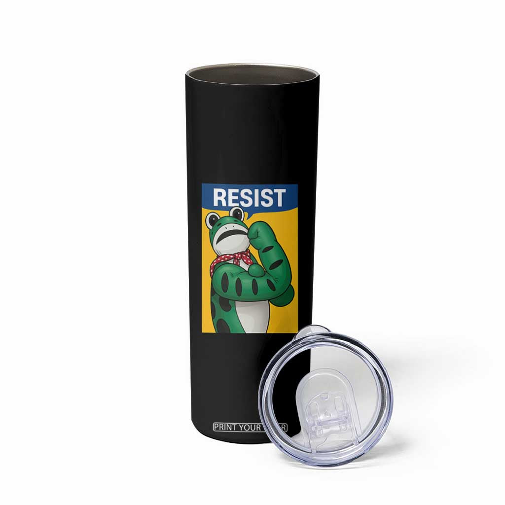 Resist Rosie Frog Skinny Tumbler Protest Parody Feminist Retro Poster TS02 Print Your Wear