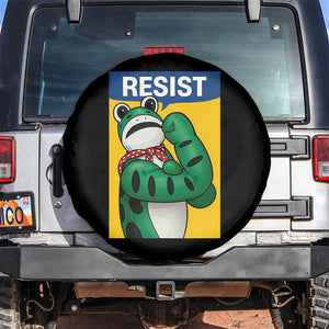 Resist Rosie Frog Spare Tire Cover Protest Parody Feminist Retro Poster - Print Your Wear