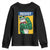 Resist Rosie Frog Youth Sweatshirt Protest Parody Feminist Retro Poster - Print Your Wear
