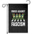 Santa Frog Against Fascism Garden Flag Christmas Holiday Frogs Band Resistance Protest - Print Your Wear